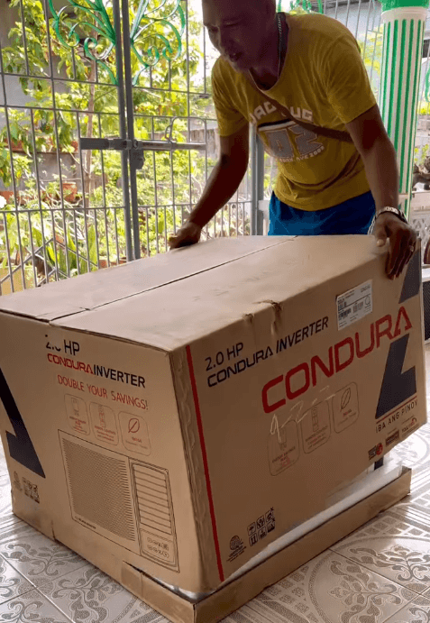 Unboxing CONDURA Inverter 2.0 HP Window-Type Air Conditioner